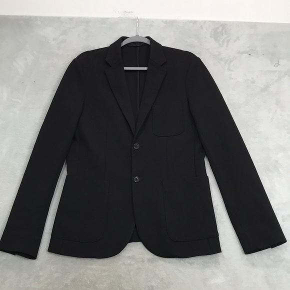 Armani ExchangeSingle Breasted Jacket in Milano StitchBlack M